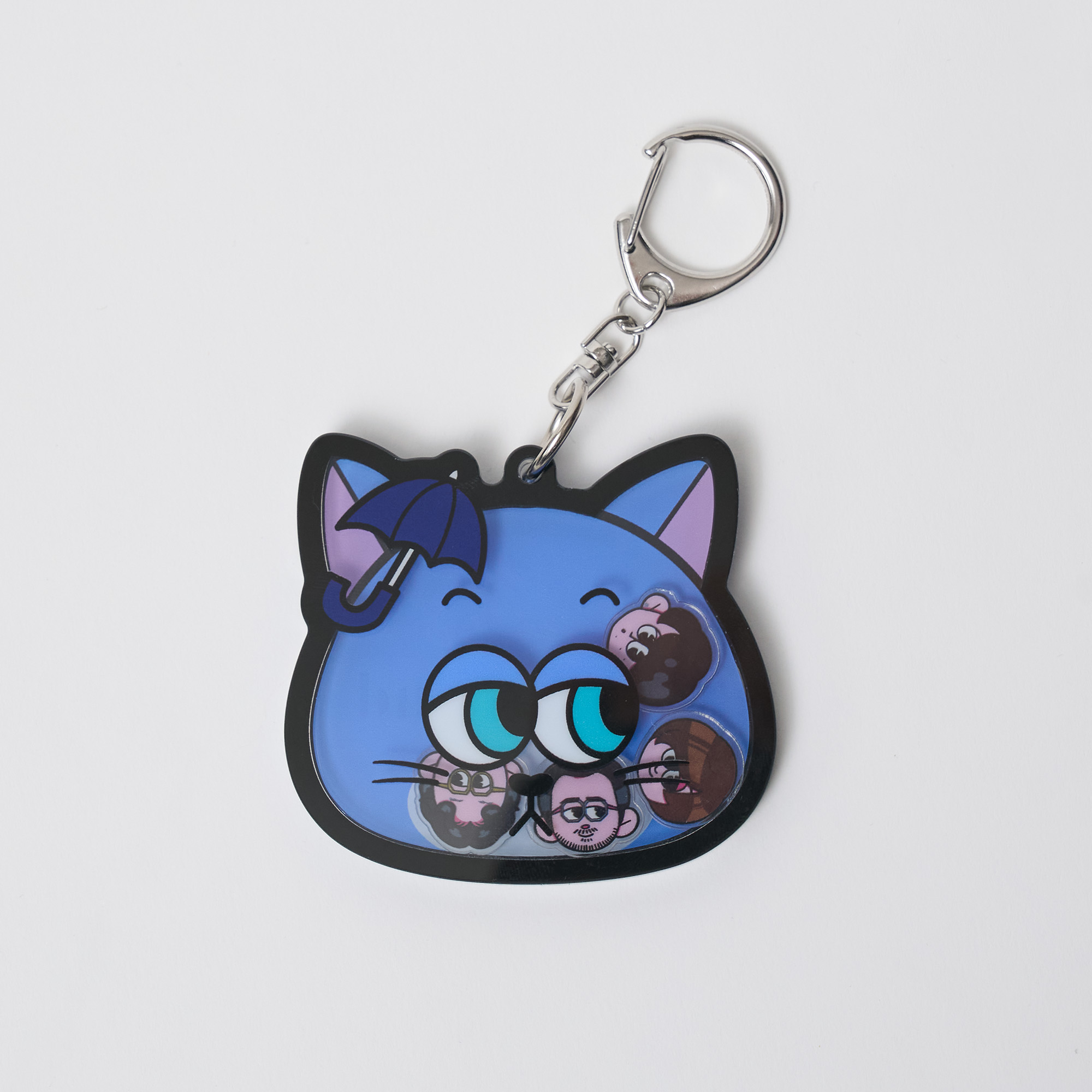 indigo la End 5色セット キーホルダー 新品未開封 indigo la End】 メンバーシャカシャカアクリルキーホルダー