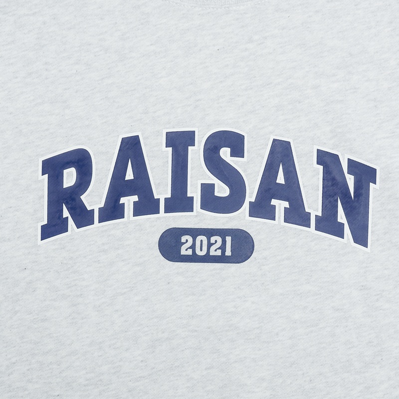 RAISAN スウェット / アッシュ / Official Goods Shop