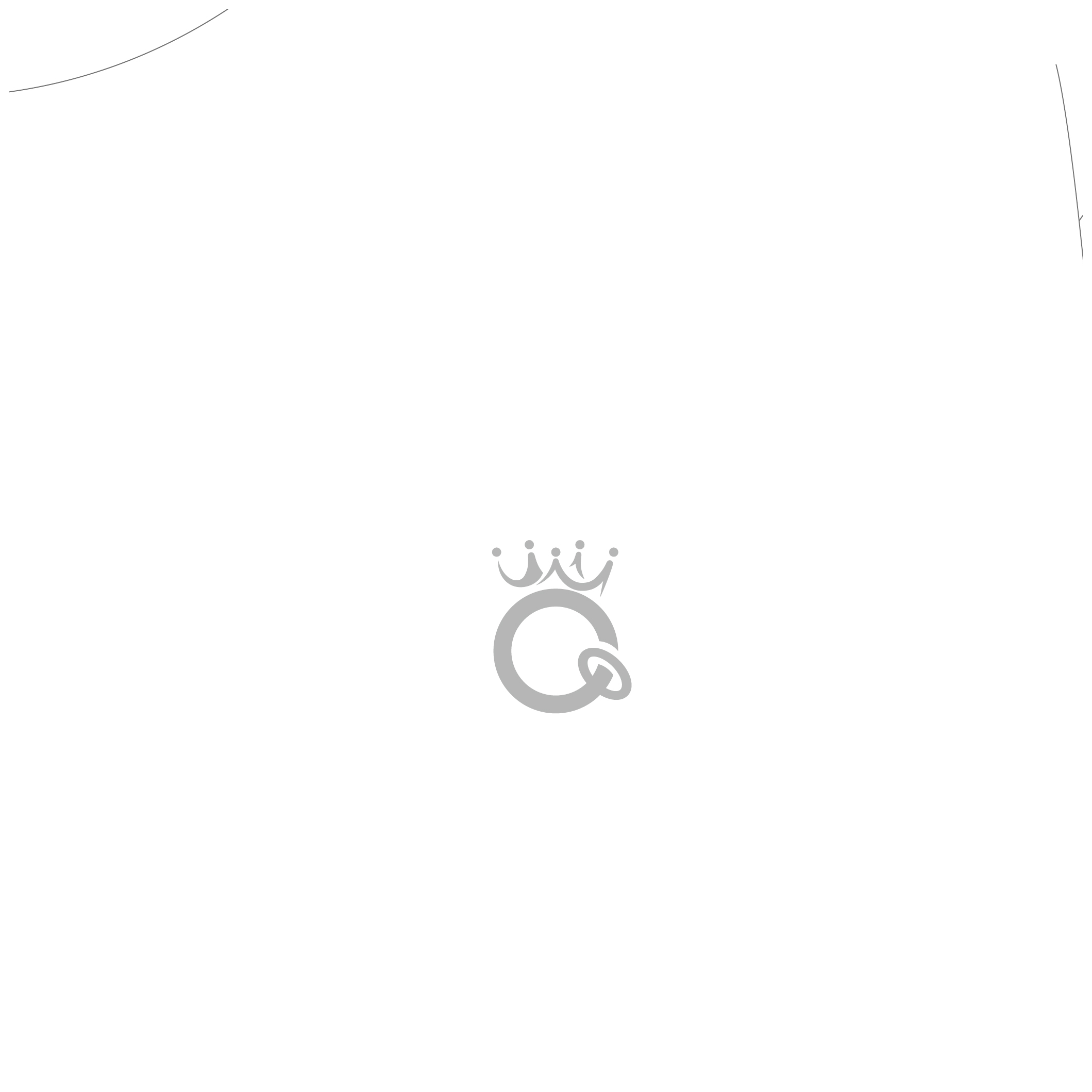 CLAN QUEEN LOGO T-SHIRT (WHITE×SILVER) / Official Goods Shop