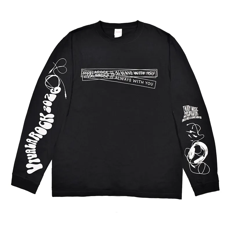 ロングスリーブTシャツ（ブラック） / Official Goods Shop