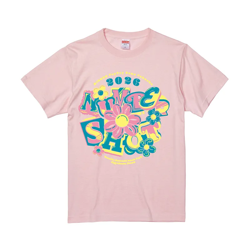 PATCH（花柄）Tシャツ / LIGHT PINK / Official Goods Shop