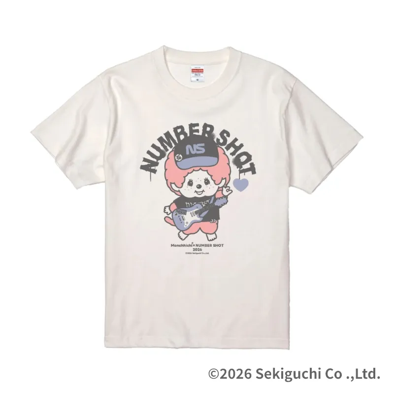 モンチッチ Tシャツ / VANILLA WHITE / Official Goods Shop