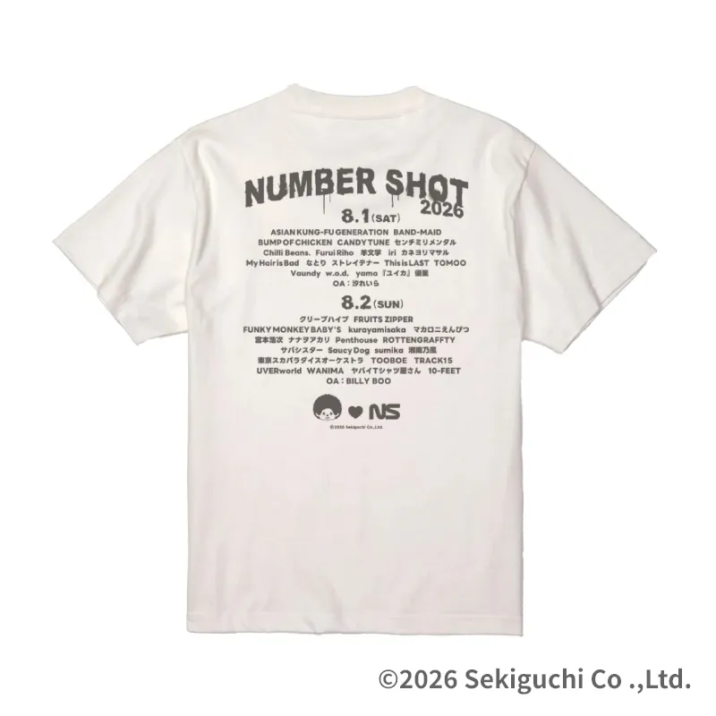 モンチッチ Tシャツ / VANILLA WHITE / Official Goods Shop