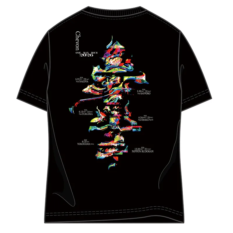 BABYL 2019 EU TOUR Tシャツ 三者山羊 Tour T-Shirts No.1 / ブラック / XXL / Official Goods Shop