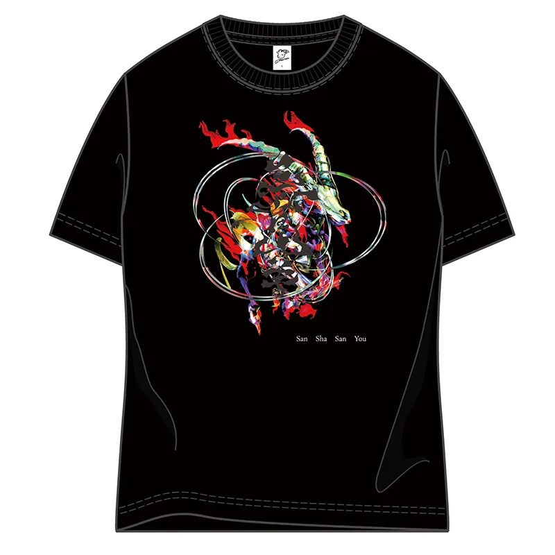 三者山羊 Tour T-Shirts No.1 / ブラック / XXL / Official Goods Shop
