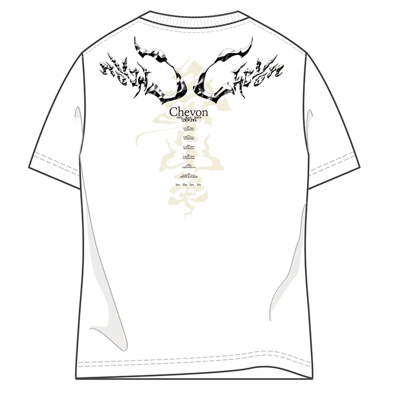 BABYL コンサートグッズ Tシャツ XXL size 2枚 三者山羊 Tour T-Shirts No.2 / ホワイト/ XXL / Official Goods Shop