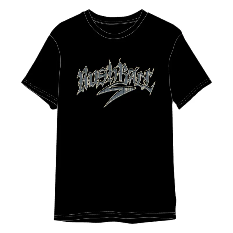 RUSH BALL 2026 ディストーションTシャツ / ブラック / Official Goods
