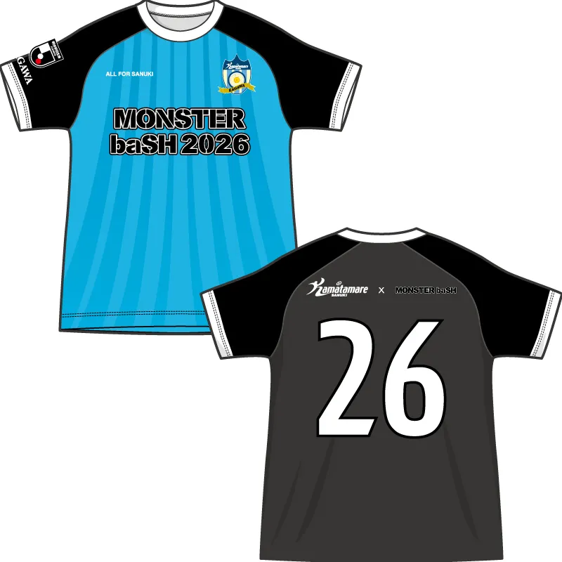 モンバス×カマタマーレ讃岐 コラボサッカーシャツ / Official Goods Shop