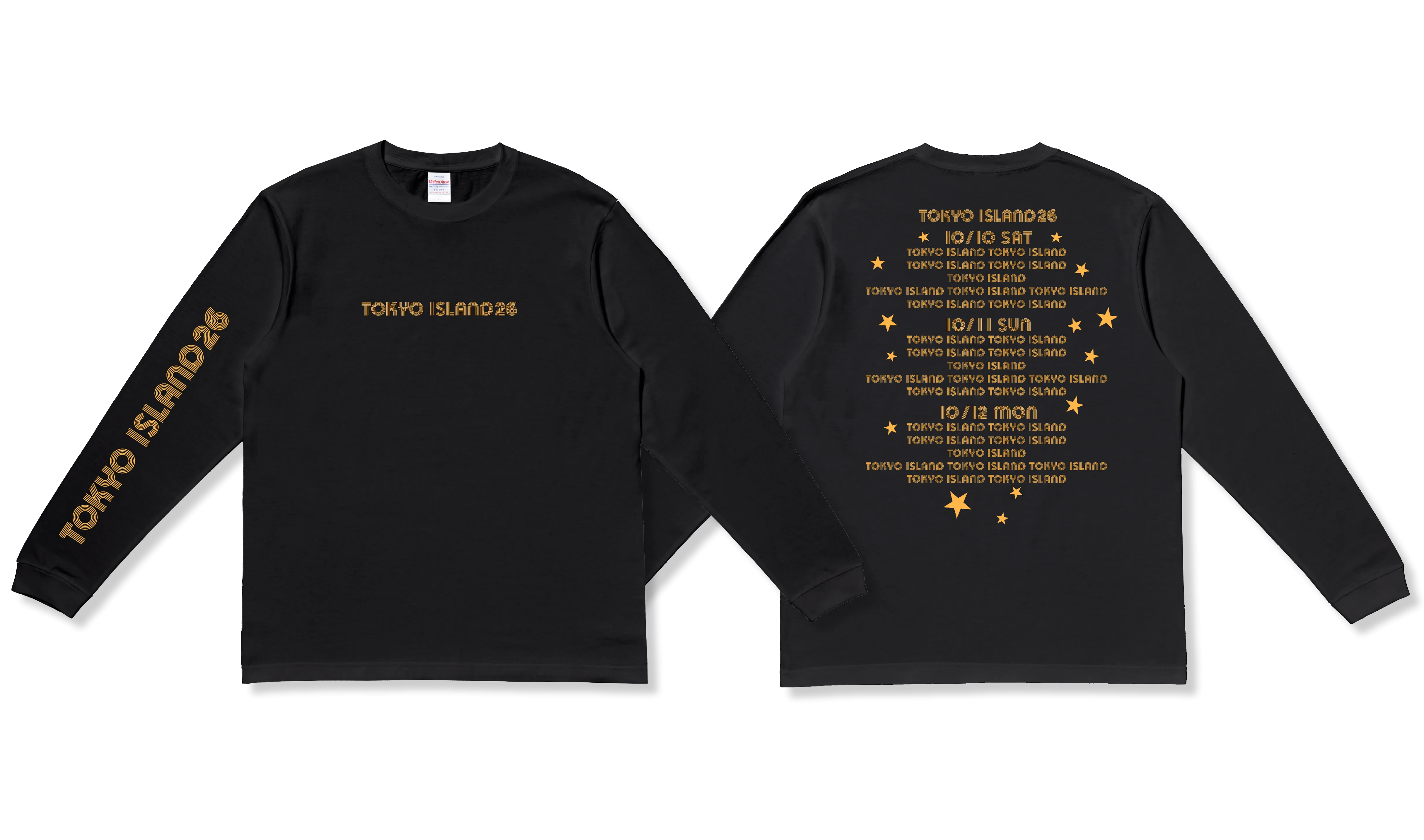 ロングスリーブTシャツ(ブラック) / Official Goods Shop