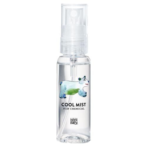 ママベビー クールミスト 30mL [ 無添加 オーガニック 自然由来 敏感肌 アルコールフリー 親子で使える ] (ボディミスト/冷感/赤ちゃん/携帯用/おでかけ),子供,熱中症,