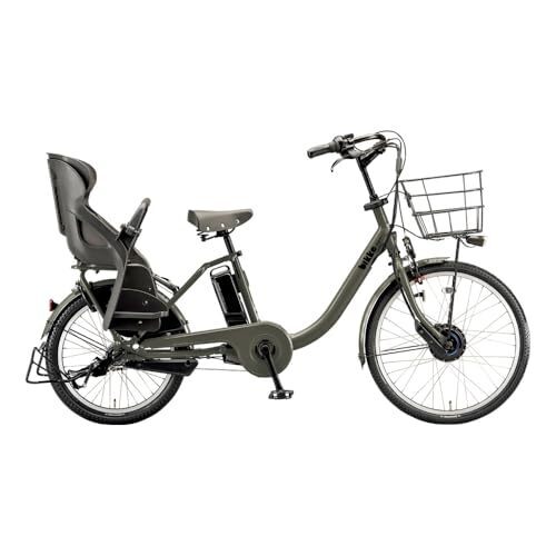 ブリヂストンサイクル(Bridgestone) 電動アシスト自転車 ビッケモブDD 前24/後20 E.XBKダークグレー BM0B44,電動,子ども乗せ電動自転車,