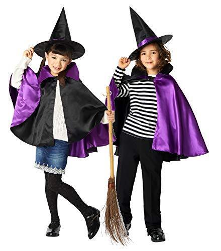 クリアストーン(Clearstone) コスプレ ハロウィン 2カラーリバーシブルマント リバーシブル キッズ ユニセックス パープル,ハロウィン,マント,