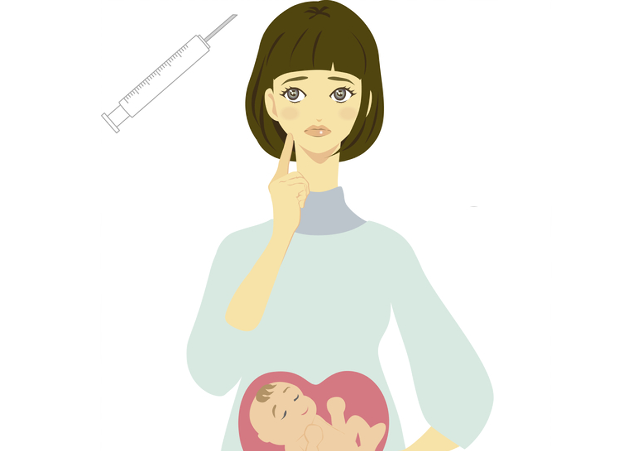 A.妊娠中でも接種が可能です,妊娠中,インフルエンザ予防接種,