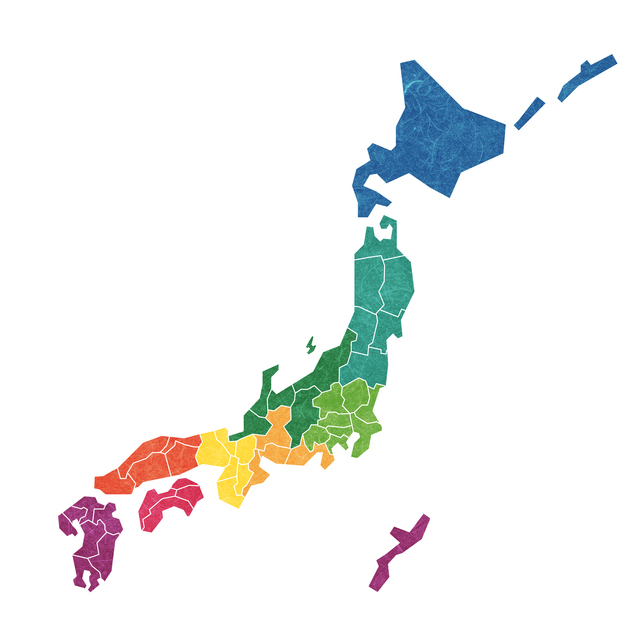 日本地図,陣痛タクシー,