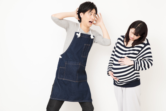 慌てるパパ,陣痛タクシー,