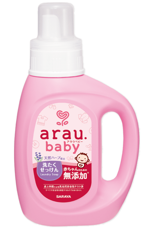 アラウ.ベビー 洗たくせっけん,サラヤ,無添加,ベビーソープ
