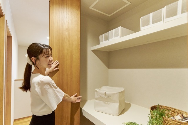 二階の廊下収納,積水ハウス,モデルハウス,