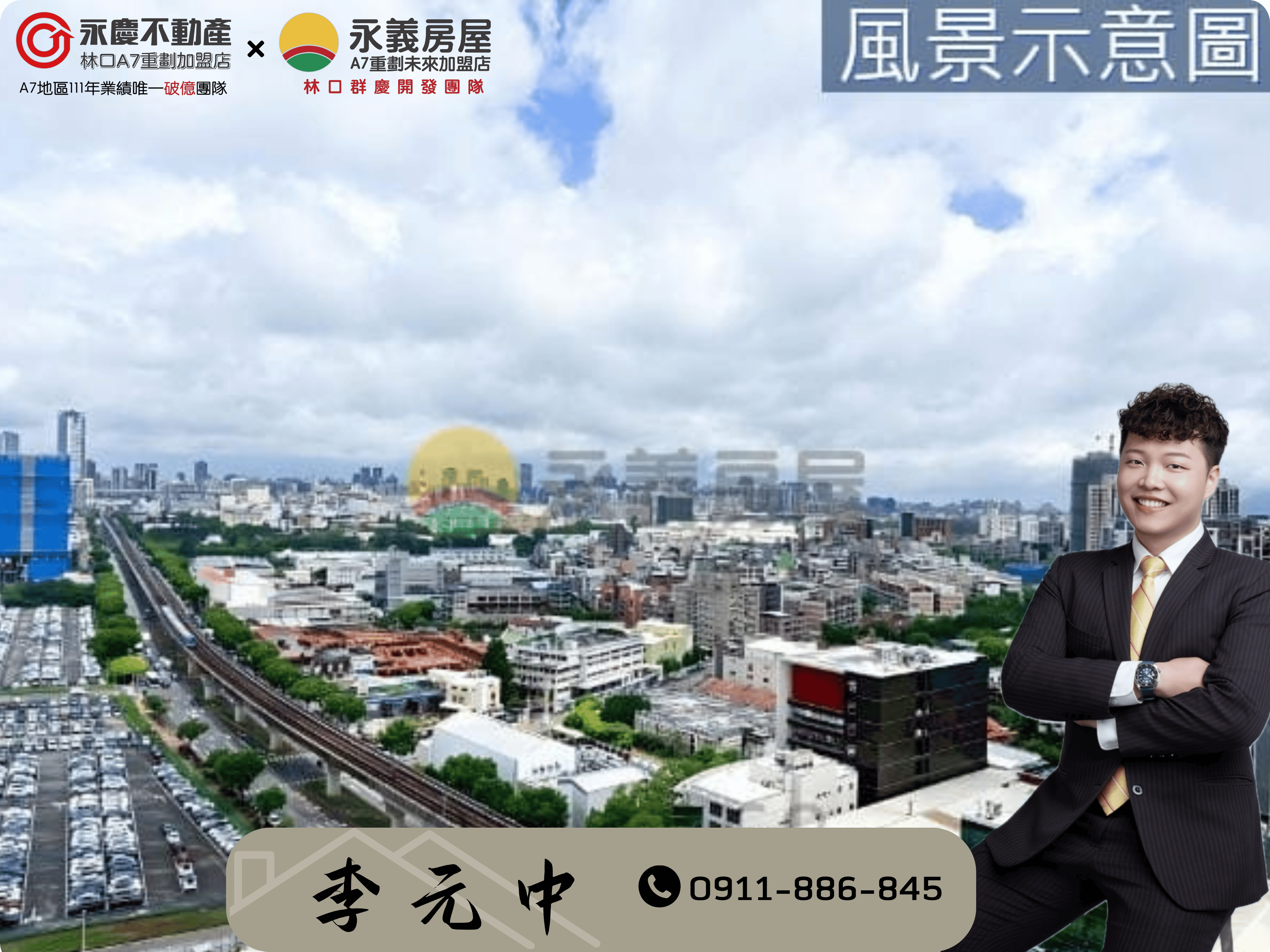 🏆群慶團隊阿中🚀景觀宅【新潤翡麗】稀有2+1房