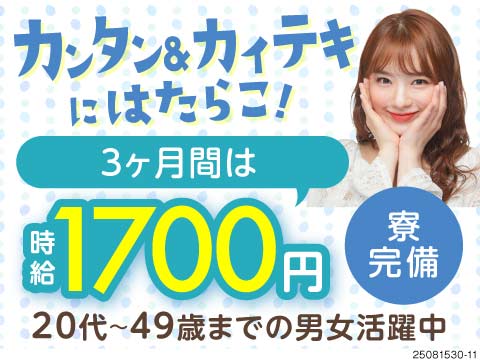 組立・組付け・機械オペレーター・塗装【千葉県】東洋ワーク株式会社