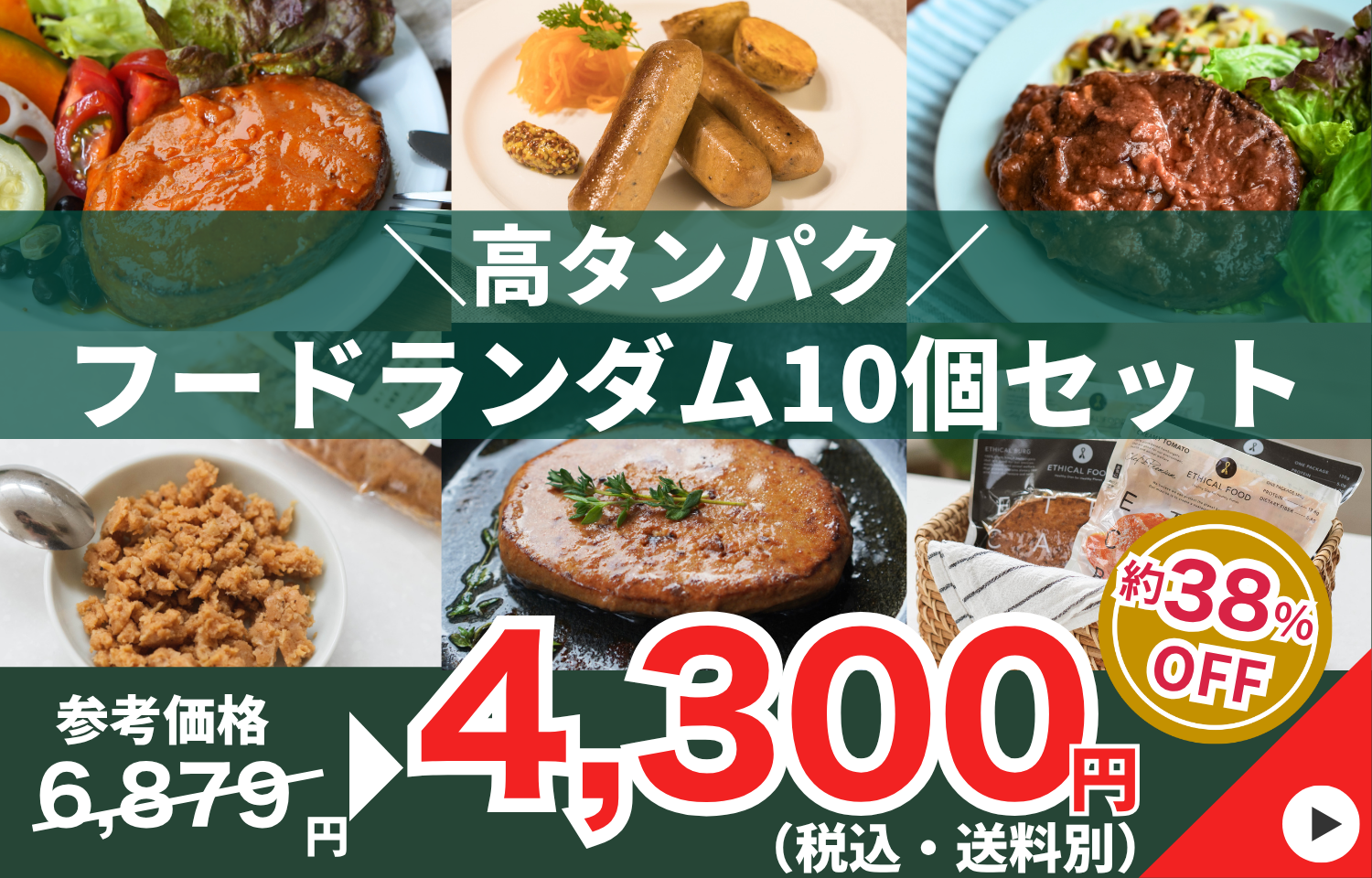 20251118【高タンパク】フードランダム10個セット