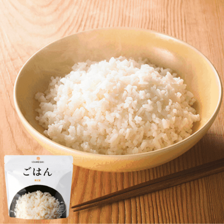【長期保存可】イザメシ　ごはん　100g