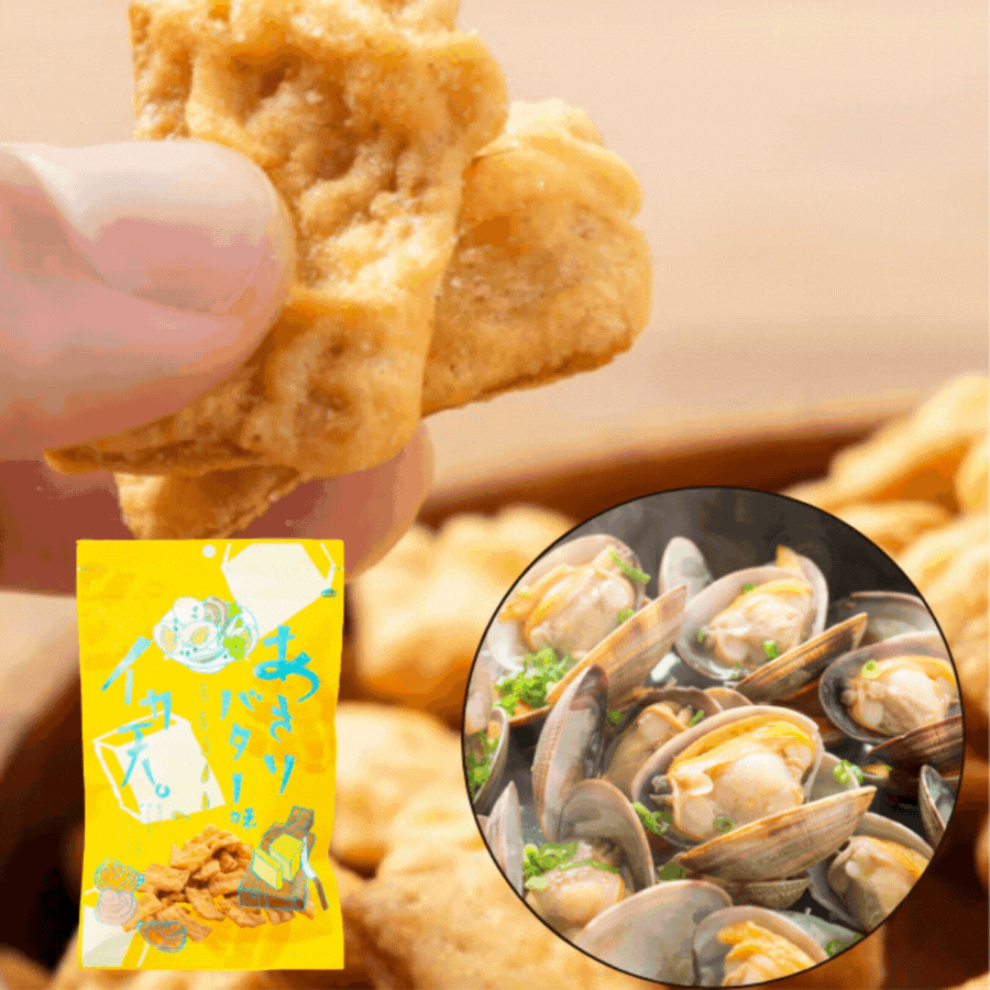 イカ天あさりバター味　54g