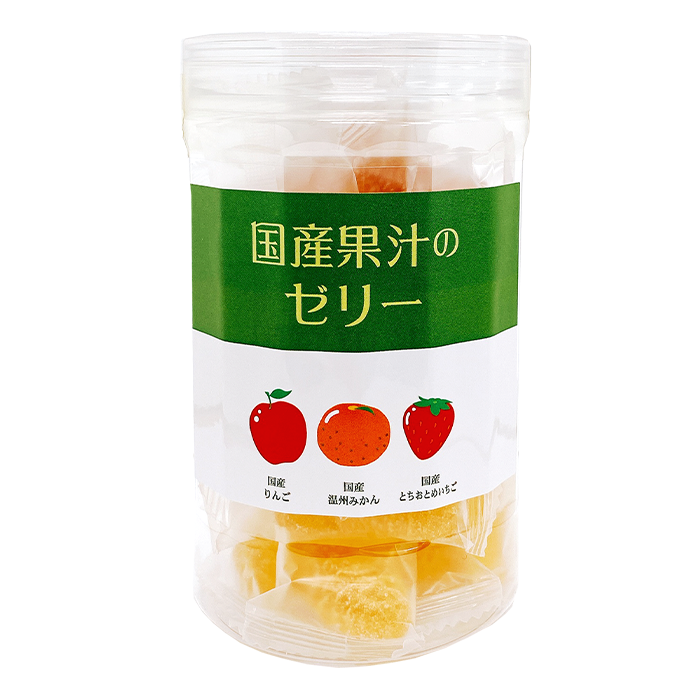 国産果汁のゼリー 180g