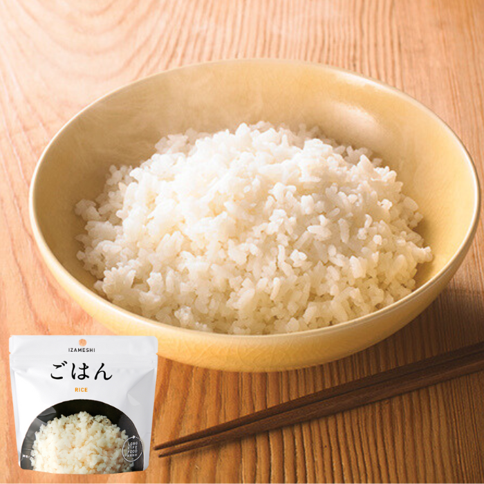 【長期保存可】イザメシ　ごはん　100g