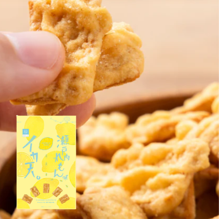 【グランプリ受賞商品！】イカ天瀬戸内れもん味　65g