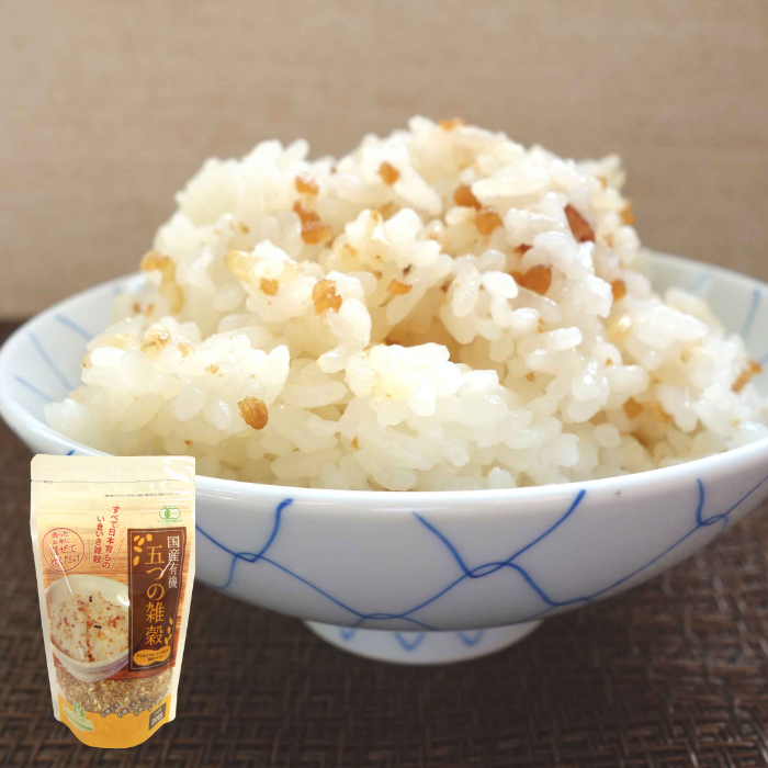 国産有機五つの雑穀　200g