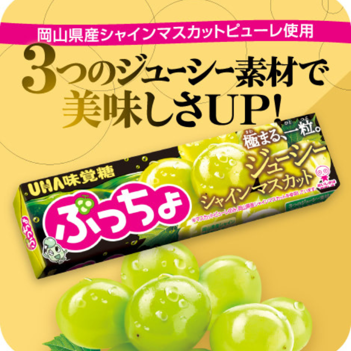 ぷっちょＳＴ　ジューシーシャインマスカット　2個セット