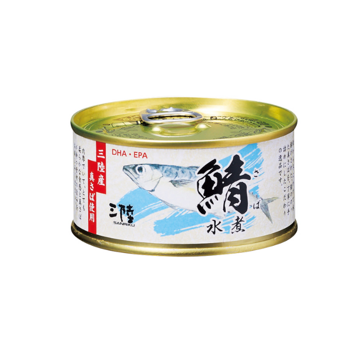 三陸産さばの水煮缶詰　180ｇ