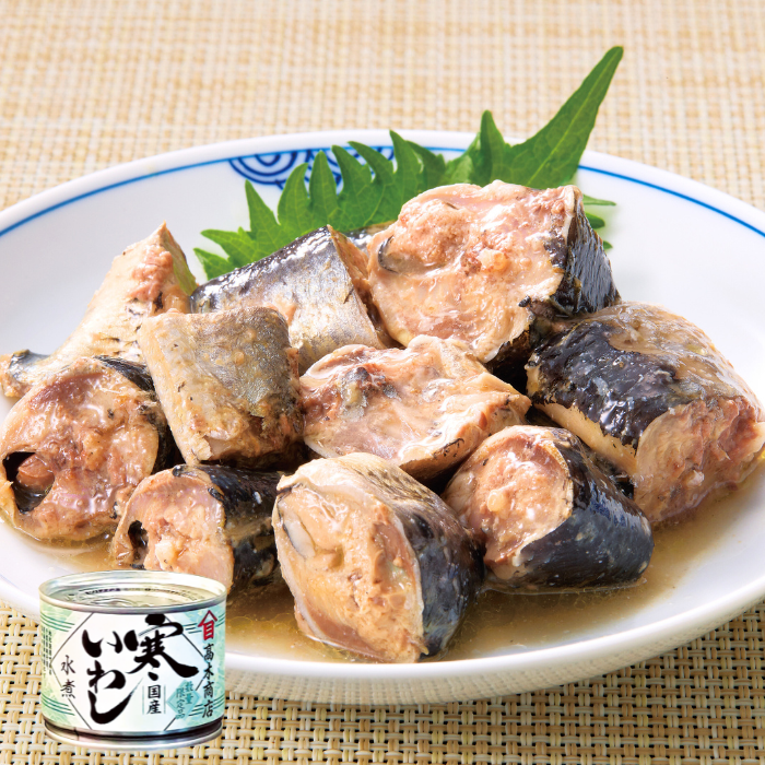 寒いわしの水煮缶　190g
