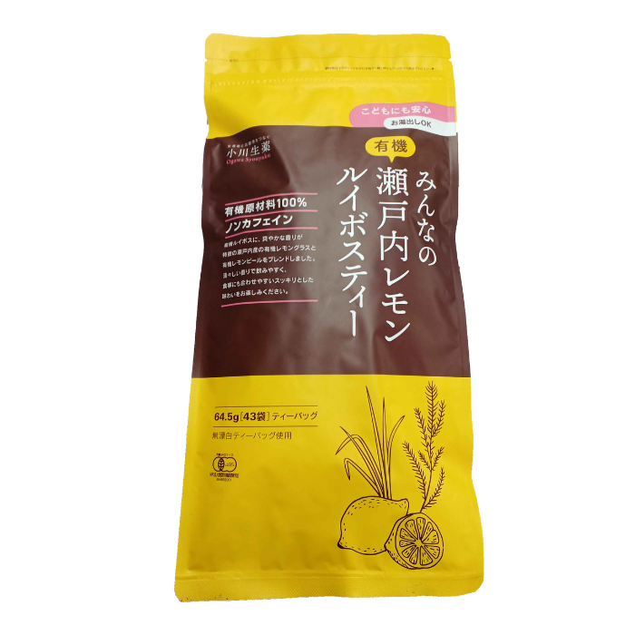 みんなの有機瀬戸内レモンルイボスティー　1.5g×43袋