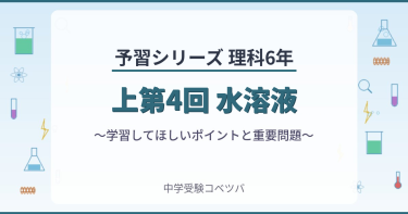 予習シリーズ 6年生 算数：上第18回 総合(第15回〜第17回)のおはなし