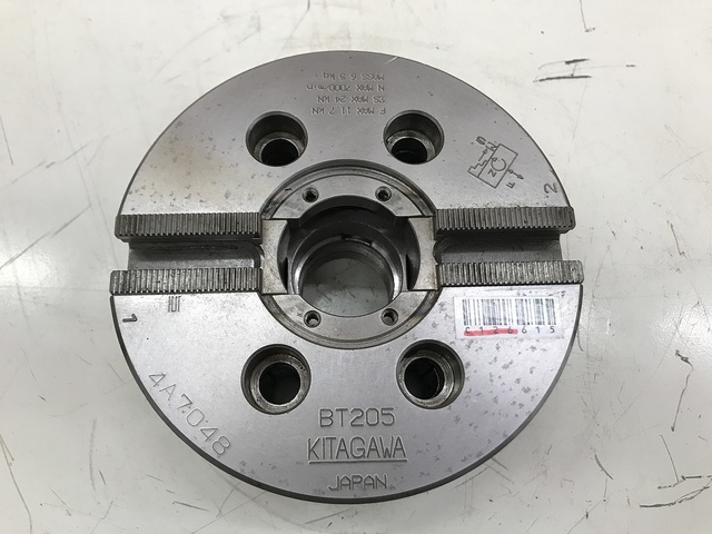 北川 BT205 旋盤チャック の画像 1枚目