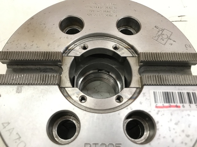 北川 BT205 旋盤チャック の画像 4枚目