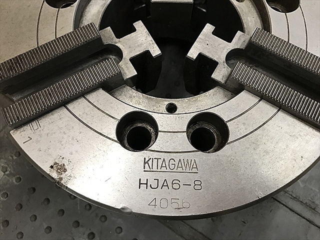 北川 HJA6-8 旋盤チャック の画像 5枚目