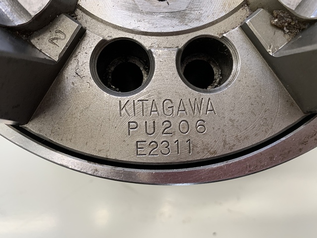 北川 PU206 旋盤チャック の画像 3枚目