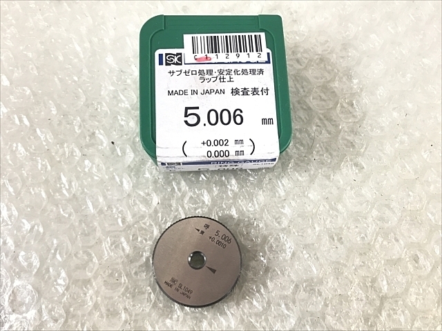 新潟精機 Φ5.006 リング の画像 1枚目