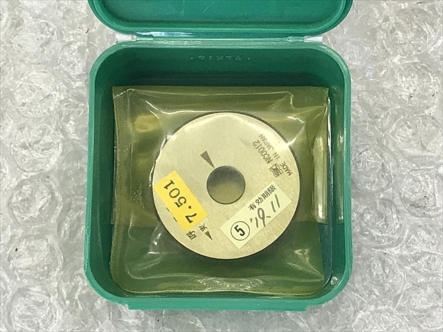 新潟精機 φ7.5 リング の画像 1枚目