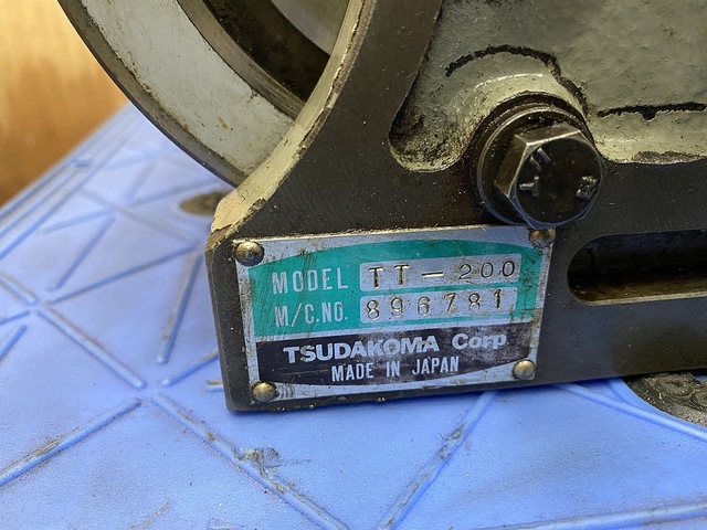 津田駒 TT-200 傾斜 の画像 8枚目