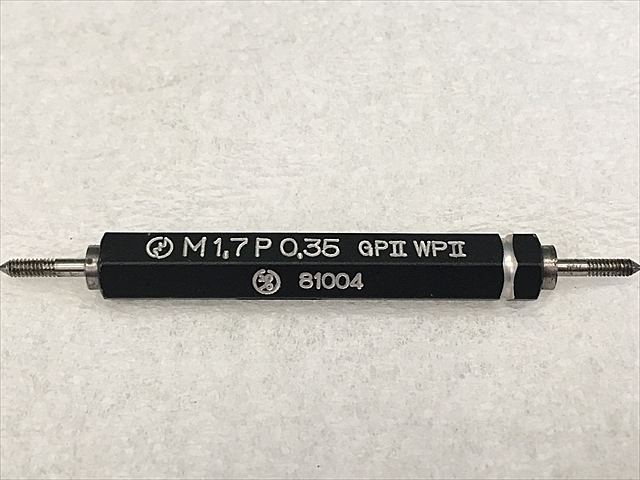 第一測範 M1.7P0.35 その他測定ゲージ関連 の画像 2枚目