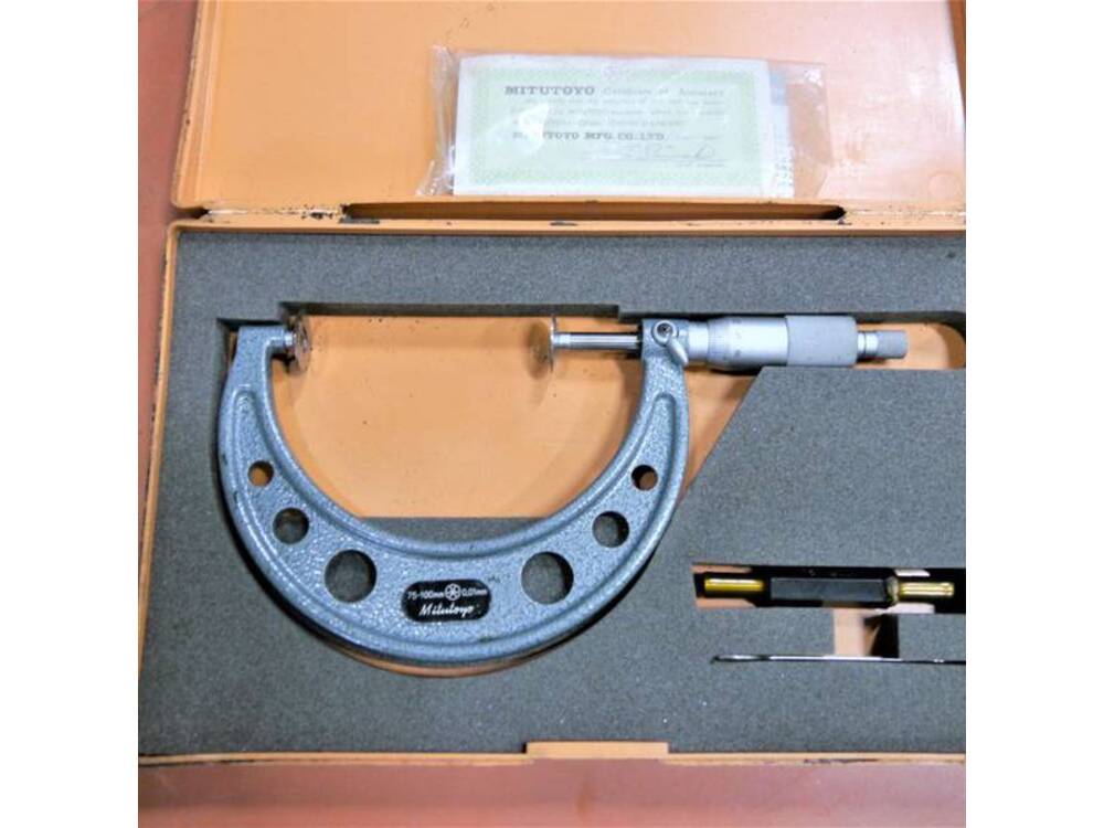 ミツトヨ 75-100mm 切削・旋削工具