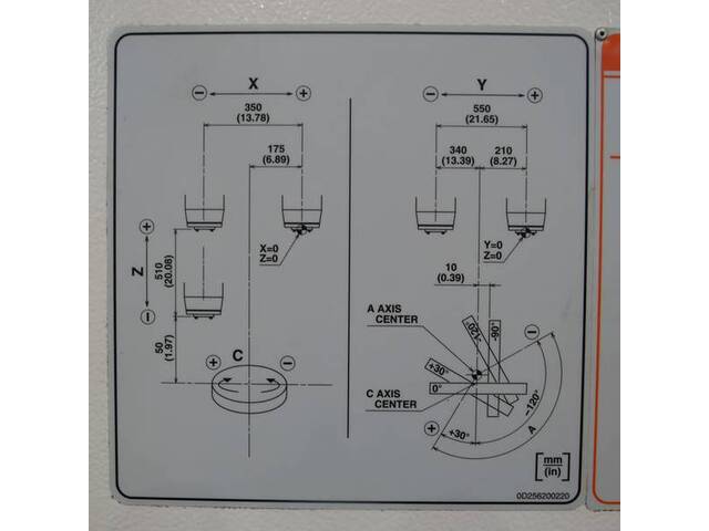 ヤマザキマザック VARIAXIS i-500 5軸マシニングセンタ の画像 13枚目