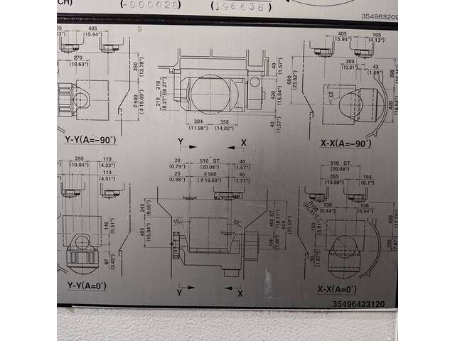 ヤマザキマザック VARIAXIS 500-5X? 5軸マシニングセンタ の画像 19枚目
