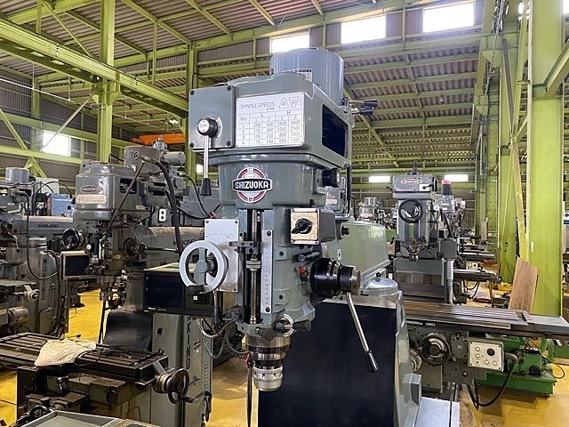 静岡鐵工所 VHR-A 立型フライス盤 の画像 3枚目