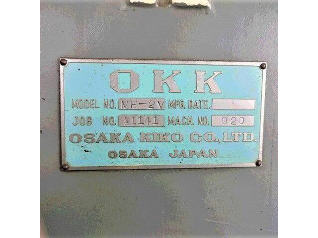 OKK MH-2V Vertical Milling Machine Image 7