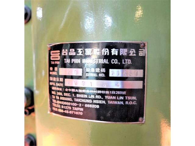 台品工業 TPR-820 Radial Drilling Machine Image 8
