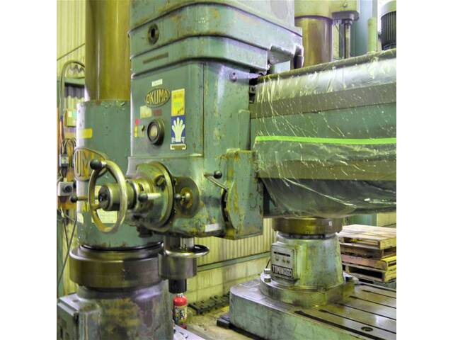 Okuma DRA-J1250 Radial Drilling Machine Image 2